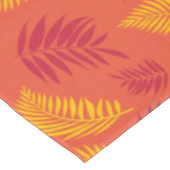 Nappe Motif Feuille tropical 18 (Angle)