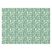 Nappe Motif Feuille Tropical Botanic Palm Tree (Devant (Horizontal))