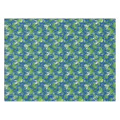 Nappe motif Feuille vert 3D 01x4 (Devant (Horizontal))