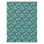 Nappe motif Feuille vert 3D 01x4 (Devant)