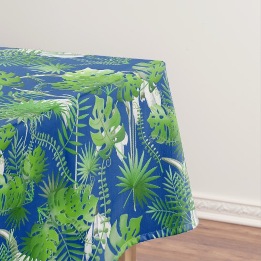 Nappe motif Feuille vert 3D 01x4 (In Situ)