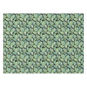 Nappe Motif Feuille vert tropical (Devant (Horizontal))