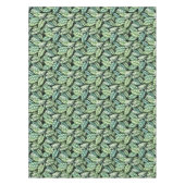Nappe Motif Feuille vert tropical (Devant)