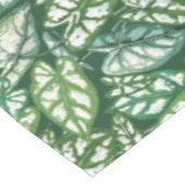 Nappe Motif Feuille vert tropical (Angle)