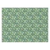 Nappe Motif Feuille vert tropical (Devant (Horizontal))