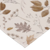 Nappe Motif Feuilles d'automne (Angle)
