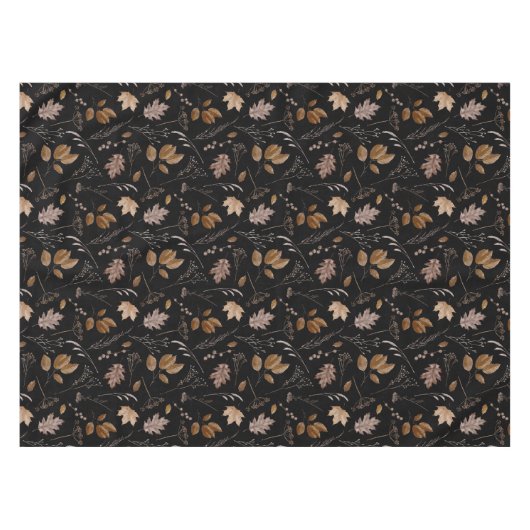 Nappe Motif Feuilles d'automne (Devant (Horizontal))