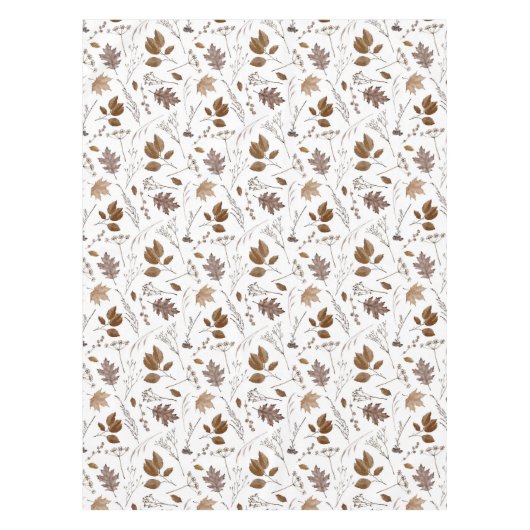 Nappe Motif Feuilles d'automne (Devant)