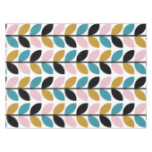 Nappe Motif Feuilles de  Retro Mod (Devant (Horizontal))