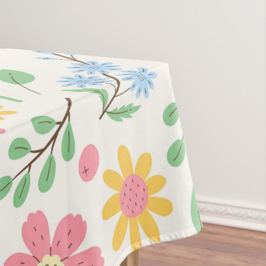 Nappe Motif Fleur sauvage (In Situ)