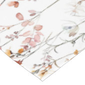 Nappe Motif Fleur sauvage rustique (Angle)