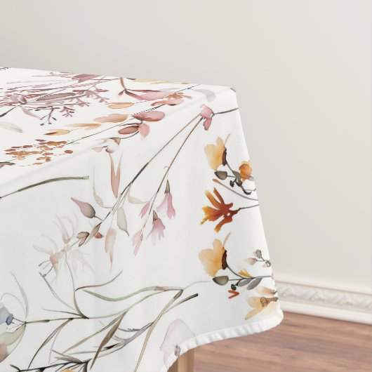 Nappe Motif Fleur sauvage rustique (In Situ)