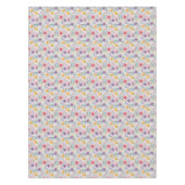 Nappe Motif fleur sauvage simple gris (Devant)