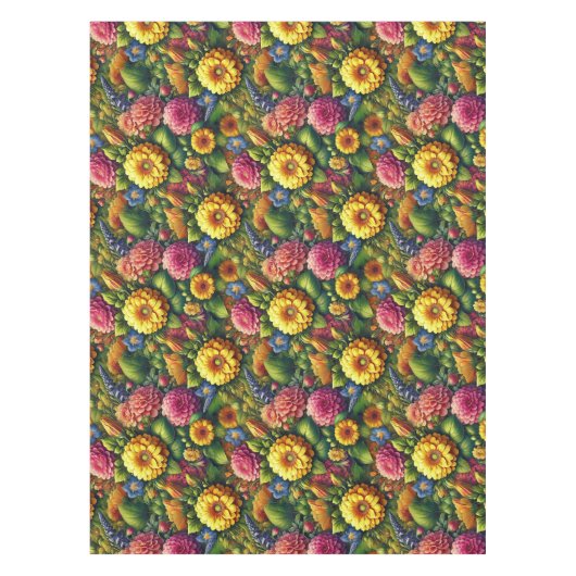 Nappe Motif floral (Devant)