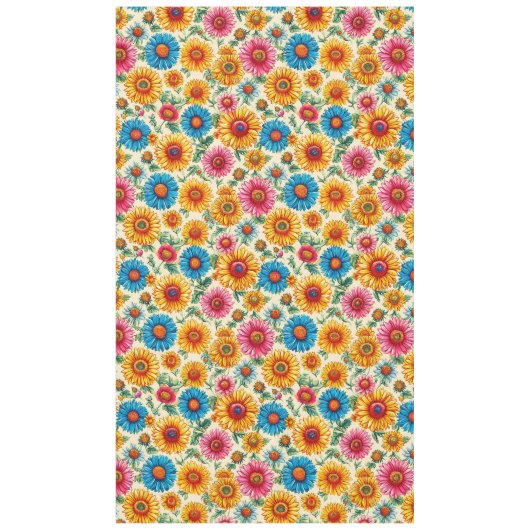 Nappe Motif floral (Devant)