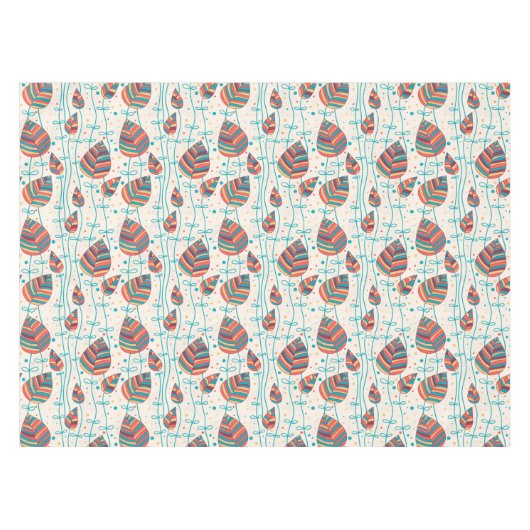 Nappe Motif floral 5 2 (Devant (Horizontal))