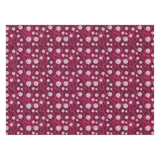 Nappe Motif floral abstrait (Devant (Horizontal))