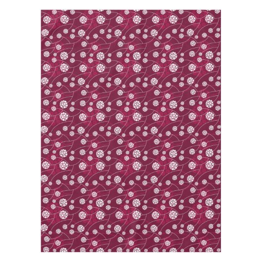 Nappe Motif floral abstrait (Devant)