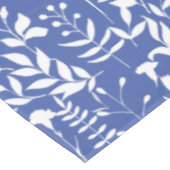 Nappe Motif floral bleu ST02x4 Blanc L Bleu BG (Angle)