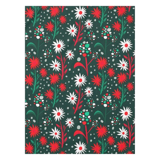 Nappe Motif floral coloré (Devant)