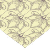 Nappe Motif floral crème (Angle)