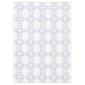 Nappe motif floral damassé violet (Devant)