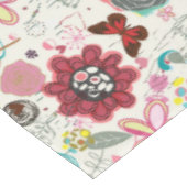 Nappe Motif floral dans le rétro style 5 (Angle)