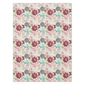 Nappe Motif floral dans le rétro style 5 (Devant)