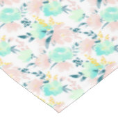 Nappe Motif floral d'aquarelle (Angle)