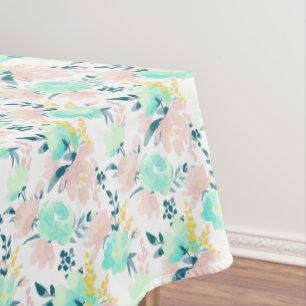 Nappe Motif floral d'aquarelle