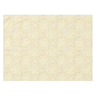 Nappe Motif floral de feuille d'or