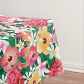 Nappe Motif floral de ketmie tropicale (In Situ)