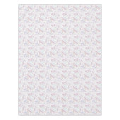 Nappe Motif floral de licorne d'aquarelle (Devant)