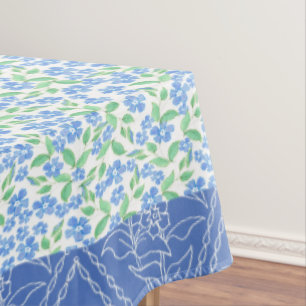 Nappe Motif floral de patchwork de Faux de Boho de