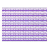Nappe Motif floral de rayures (Devant (Horizontal))