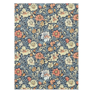 Nappe motif floral de style William Morris