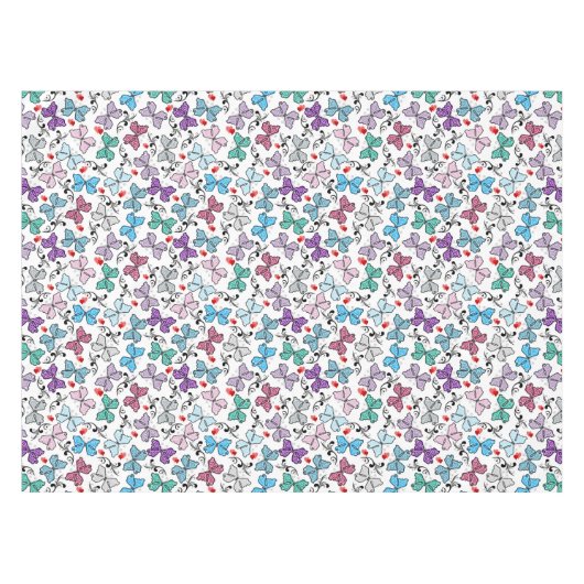 Nappe Motif floral de Valentine (Devant (Horizontal))