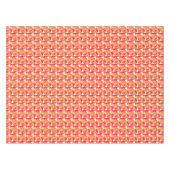 Nappe Motif floral d'oléandre orange (Devant (Horizontal))