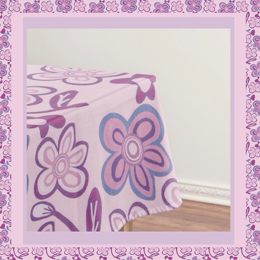 Nappe Motif Floral doux