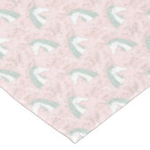 Nappe Motif floral doux de licorne (Angle)