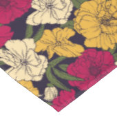 Nappe Motif floral élégant (Angle)