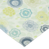 Nappe Motif floral élégant avec les fleurs mignonnes (Angle)