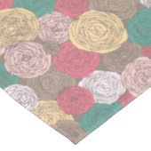 Nappe Motif floral élégant. Floral lumineux (Angle)