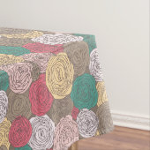 Nappe Motif floral élégant. Floral lumineux (In Situ)