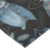 Nappe Motif floral et cachemire complexe (Angle)