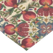 Nappe Motif floral grenade de William Morris Fruit (Angle)