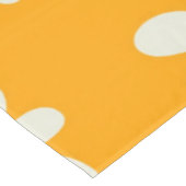 Nappe Motif floral jaune rétro simple (Angle)