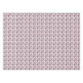Nappe motif floral marron et blanc (Devant (Horizontal))