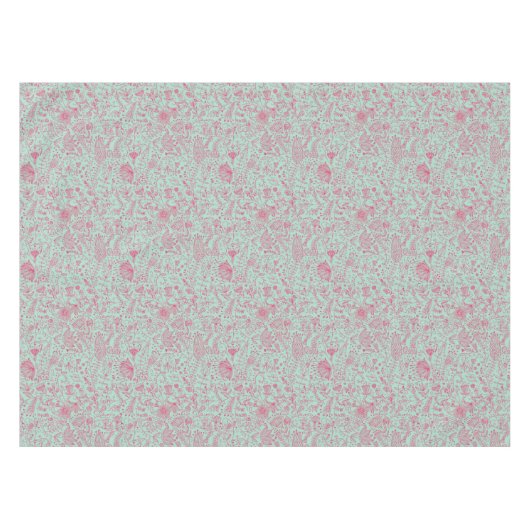 Nappe Motif floral mignon d'été (Devant (Horizontal))