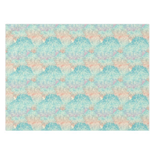 Nappe Motif floral multicolore de griffonnage